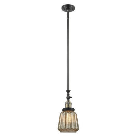 INNOVATIONS LIGHTING One Light Vintage Dimmable Led Mini Pendant 206-BAB-G146-LED